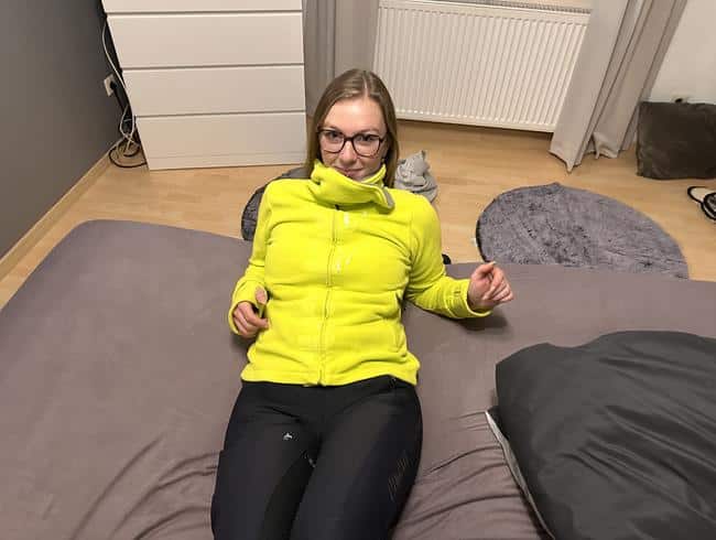 BunnyDiamond - Made my ex hot with a new fleece jacket and riding pants!
