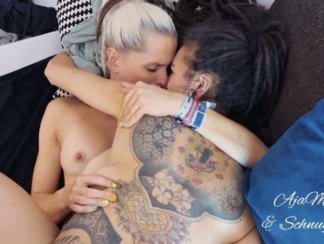 Aja-Moon - My first sex video! Seduced to the 3rd! Part 2