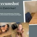 NoraDevot - Face cumshot from the electrician!