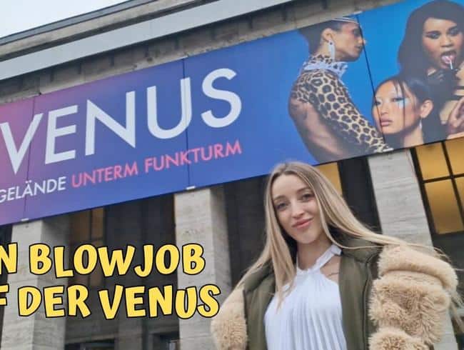 Fan bekommt Blowjob von CremeDeLaCreme93 auf der Venus