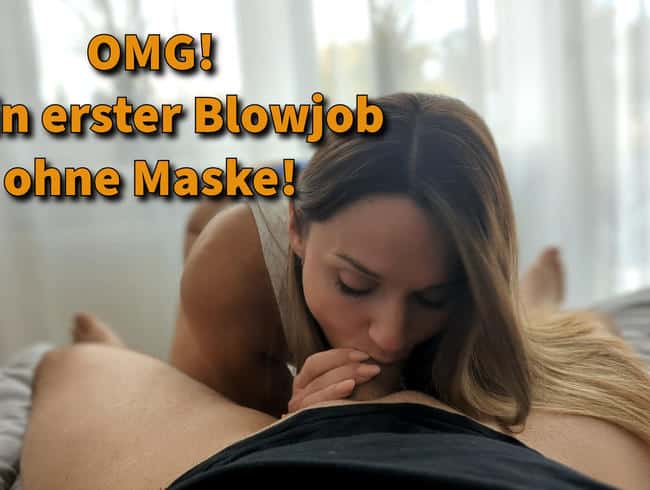 MonaMystery - OMG! My first blowjob without a mask!