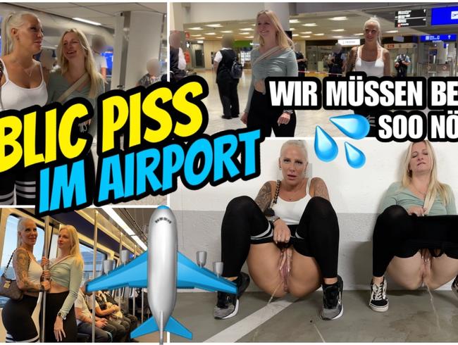 Lara-CumKitten - PISS PUBBLICO in aeroporto | Entrambi dobbiamo...