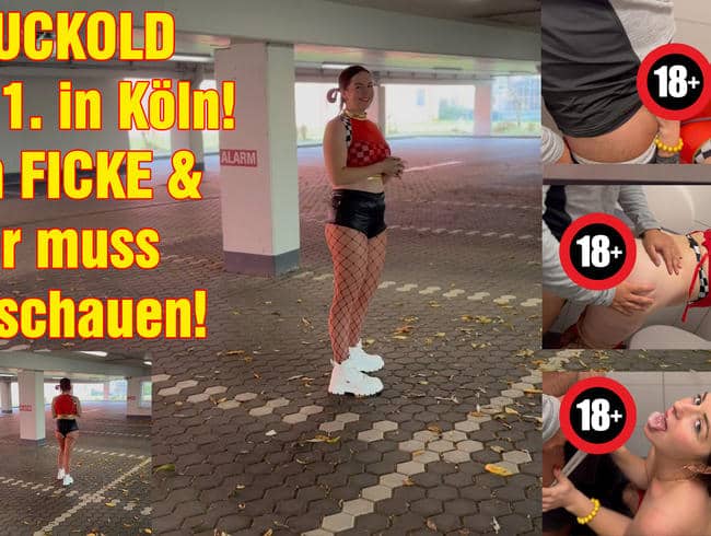 EmmaSecret - CUCKOLD 11.11. in Cologne! I FUCK and he has to watch!