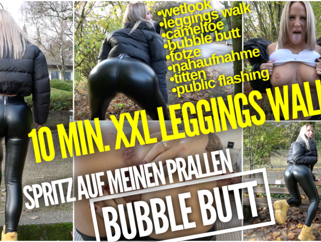 Lara-CumKitten @ Bubble Butt in Leggings... spritzt du drauf?