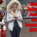 Blonde slut FUCKED outdoors only in a down jacket! from The Porn Officer