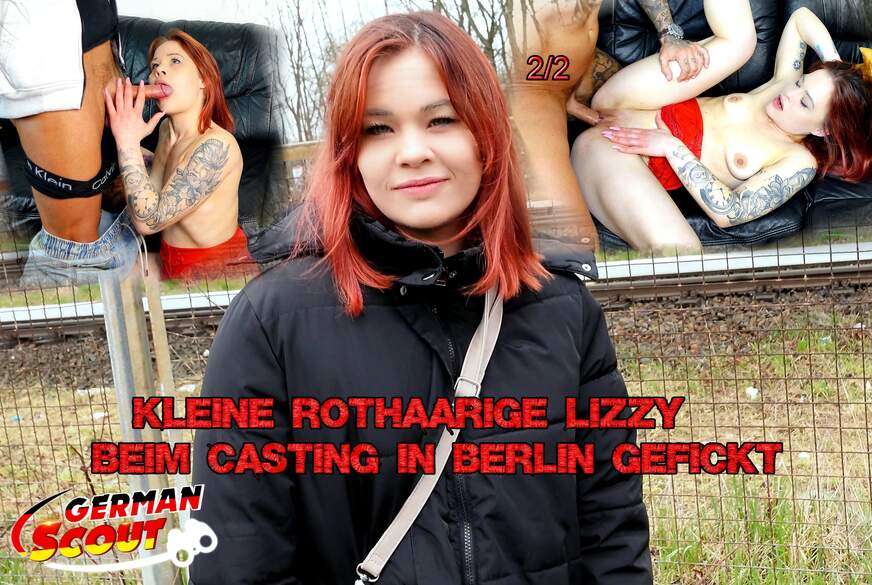 La petite rousse Lizzy baisée au casting à Berlin, partie 2 par German-Scout
