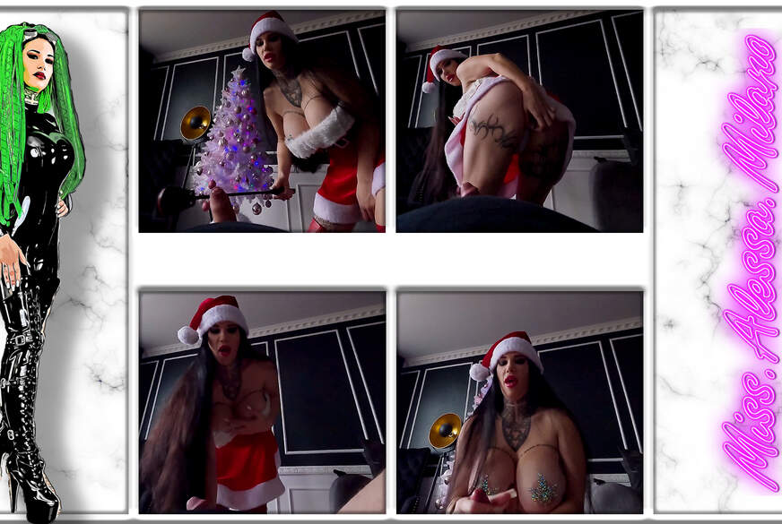 Santa Claus catches slave and offers to jerk off by MissAlessaMilano