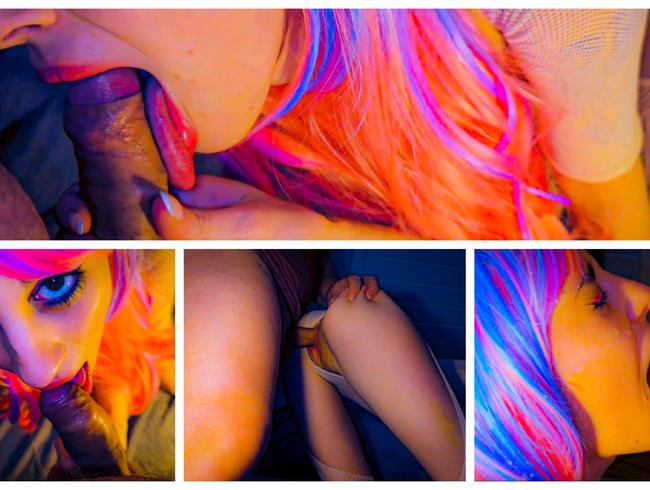 Ivy-Rainbow @ Cock sucking with facial finale in my face