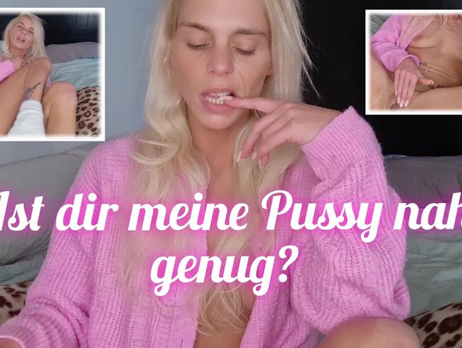 ShyJulie: How close do you want to see my pussy?