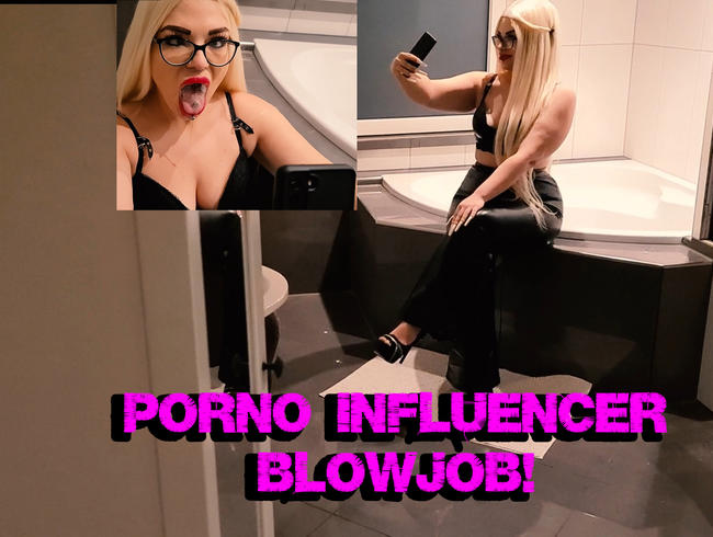Influencer gets a porn-like blowjob [MariellaSun]