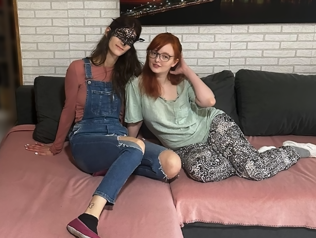 Iva-Sunshine - My sweet girlfriend has her first lesbian sex with me