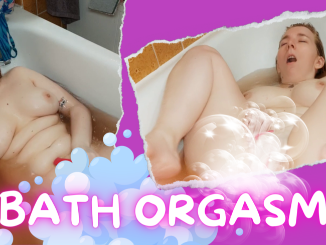 Orgasmes dans la baignoire pour JUST KERRY
