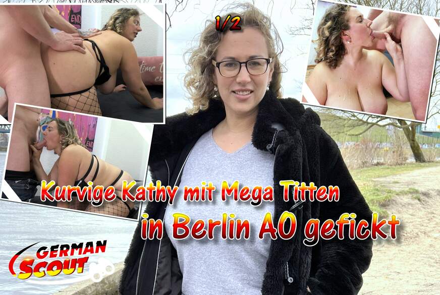Une fille bien roulée se fait baiser dans la rue à Berlin @ GERMAN SCOUT