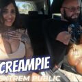 (Tyra Ride) The first guy cums in my ass & then extremely public!