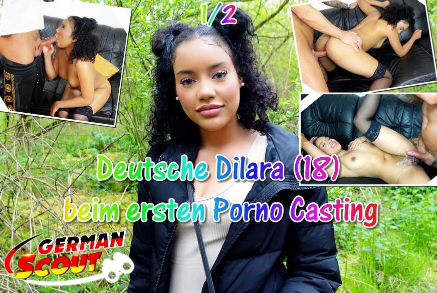 La chaude Latina Dilara au 1er casting porno @ German-Scout