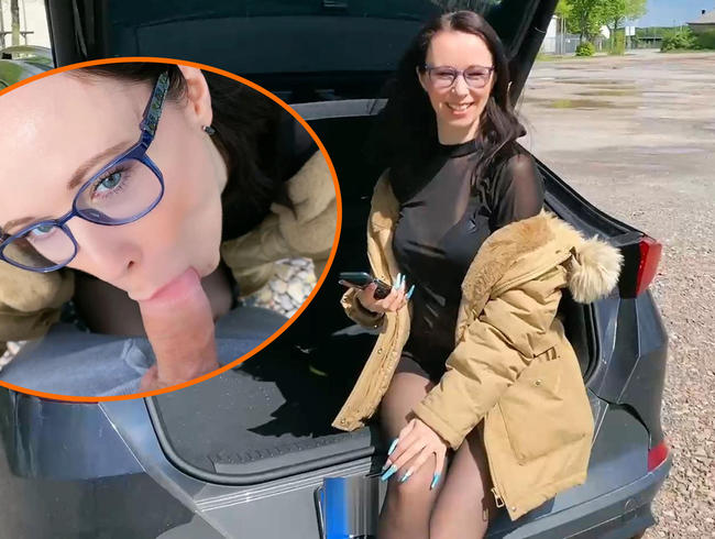 Totally messed up? RONYA-RABE picks up total strangers in the parking lot!